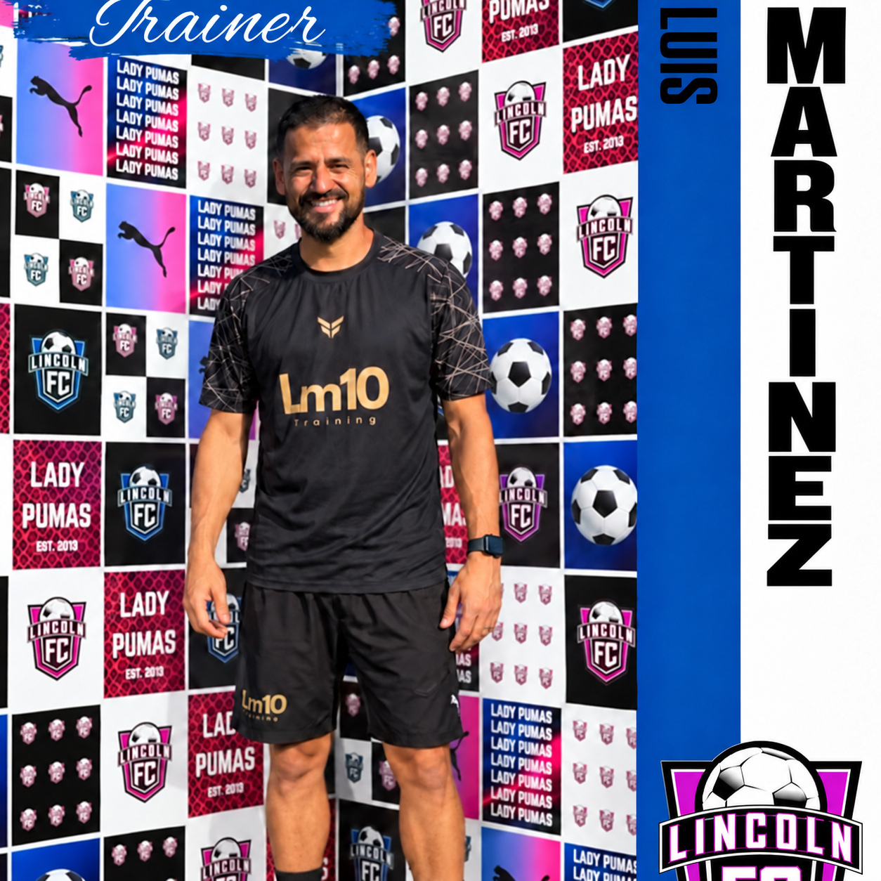 Trainer Luis Martinez